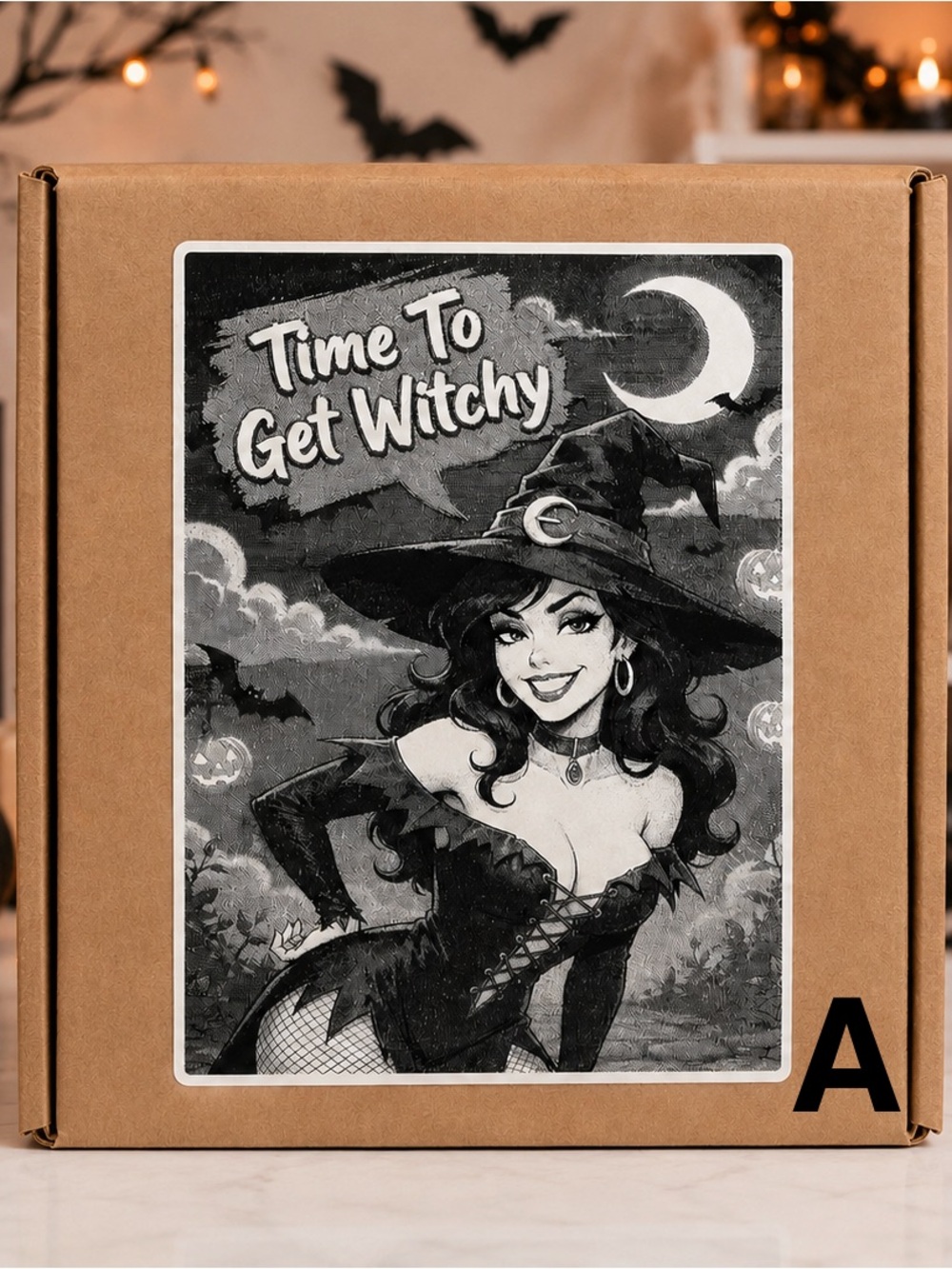 Time To Get Witchy Funny Stickers-100ct. - Picture 2 of 4
